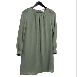H&M Long Sleeve Mini Swing Dress